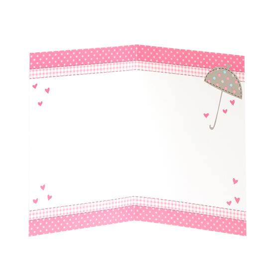 Pink Elephant Baby Shower Thank You Notes Girl Baby